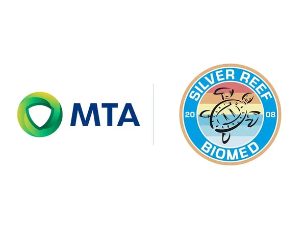 MTA and Silver Reef Biomed logos